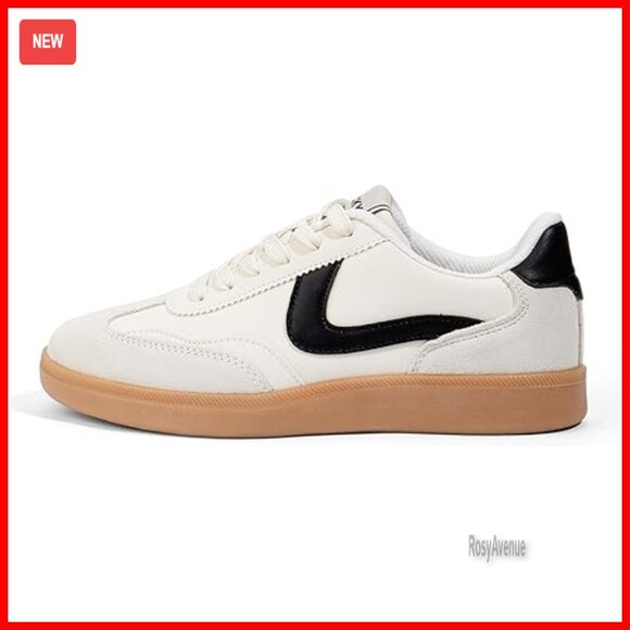 Women's Retro Sneakers Non-Slip Walking Shoes Comfort Arch Support